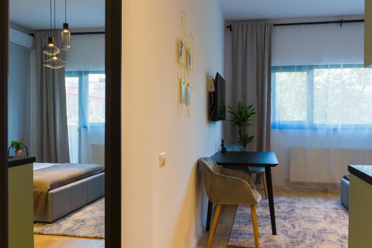 Sunny Studio - Top Location - Green View Balcony Bukares Bagian luar foto